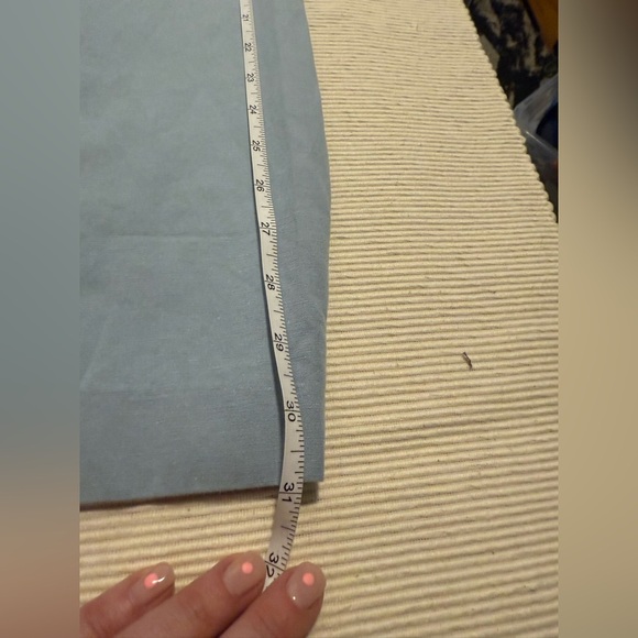 Zara Wide Leg Pants in Light Blue - Picture 5 of 8